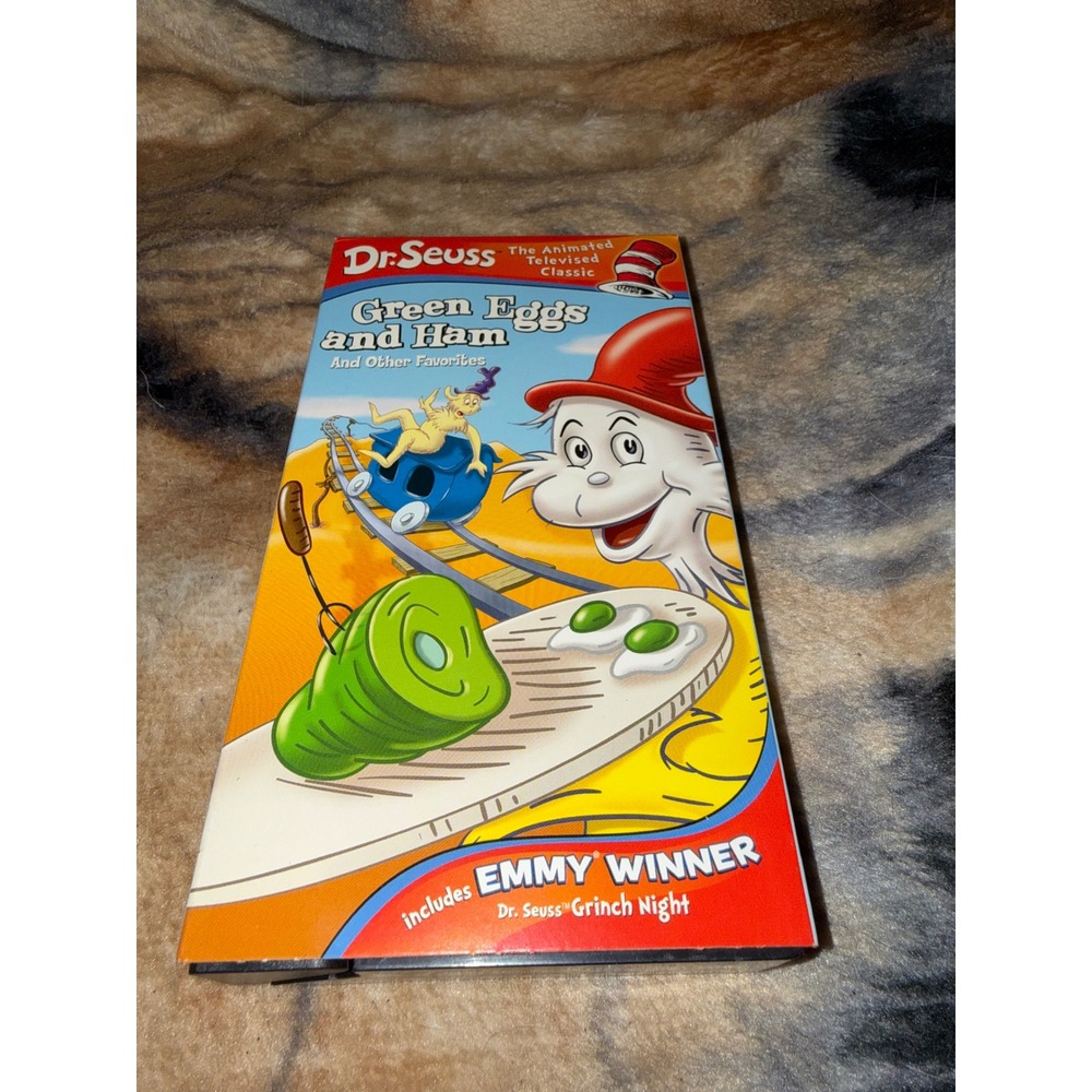 Dr Seuss Green Eggs and Ham and Other Favorites VHS 2003 Universal Grinch Night